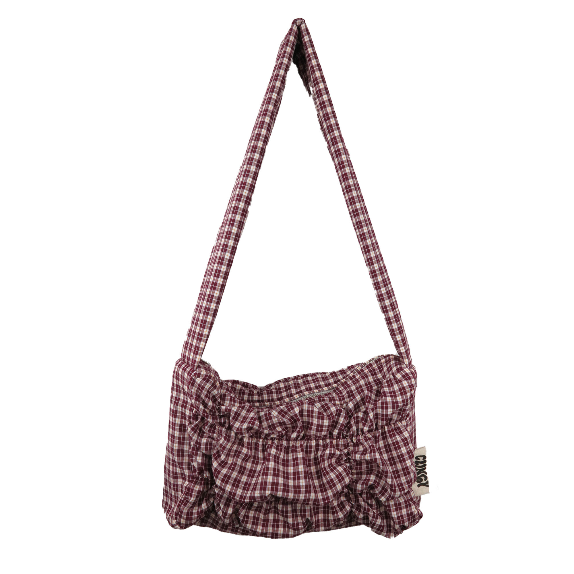 Picnic Scrunch iPad Kid Clinger in Maroon