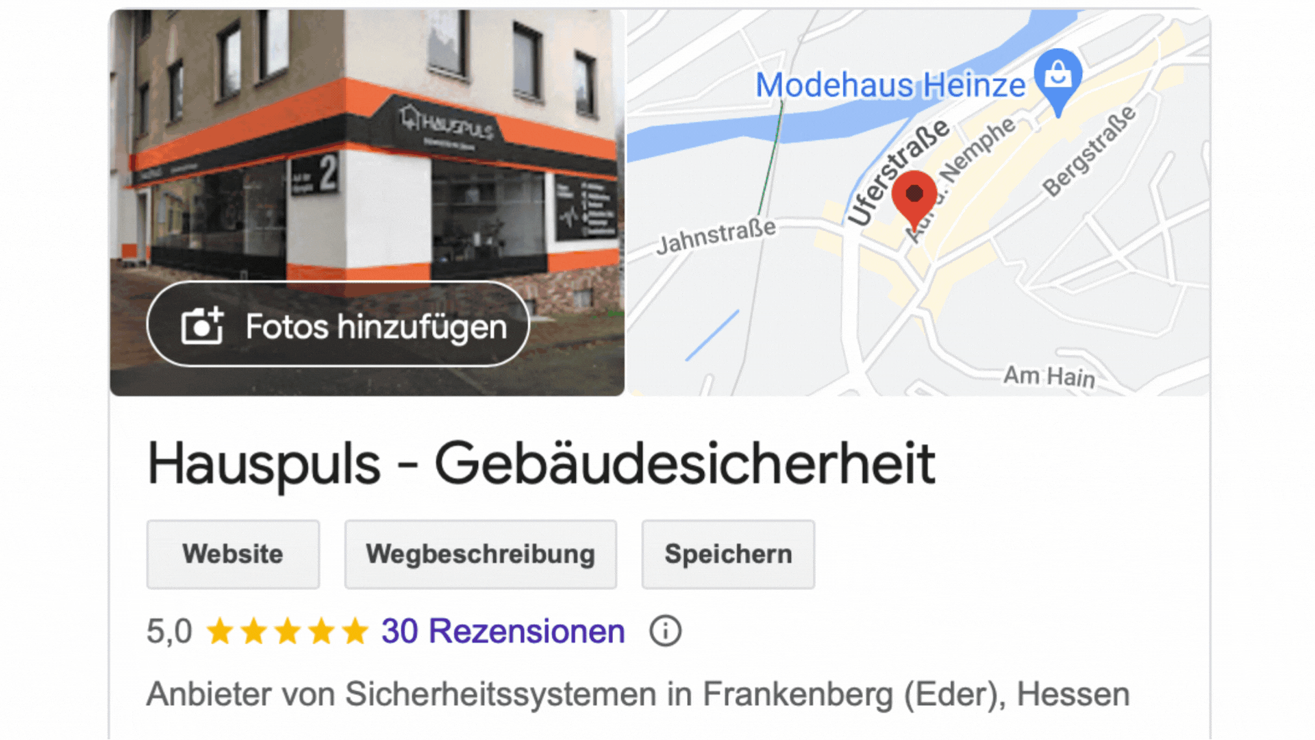 Bewertungen Hauspuls.de / Google Bewertungen / Kundenbewertungen