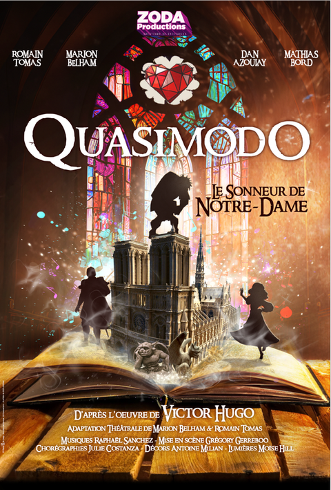 Quasimodo, le sonneur de Notre-Dame, un spectacle diffusé par Artistic Scenic