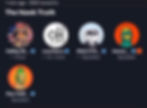 Hailey Welch's livestream with her crypto team