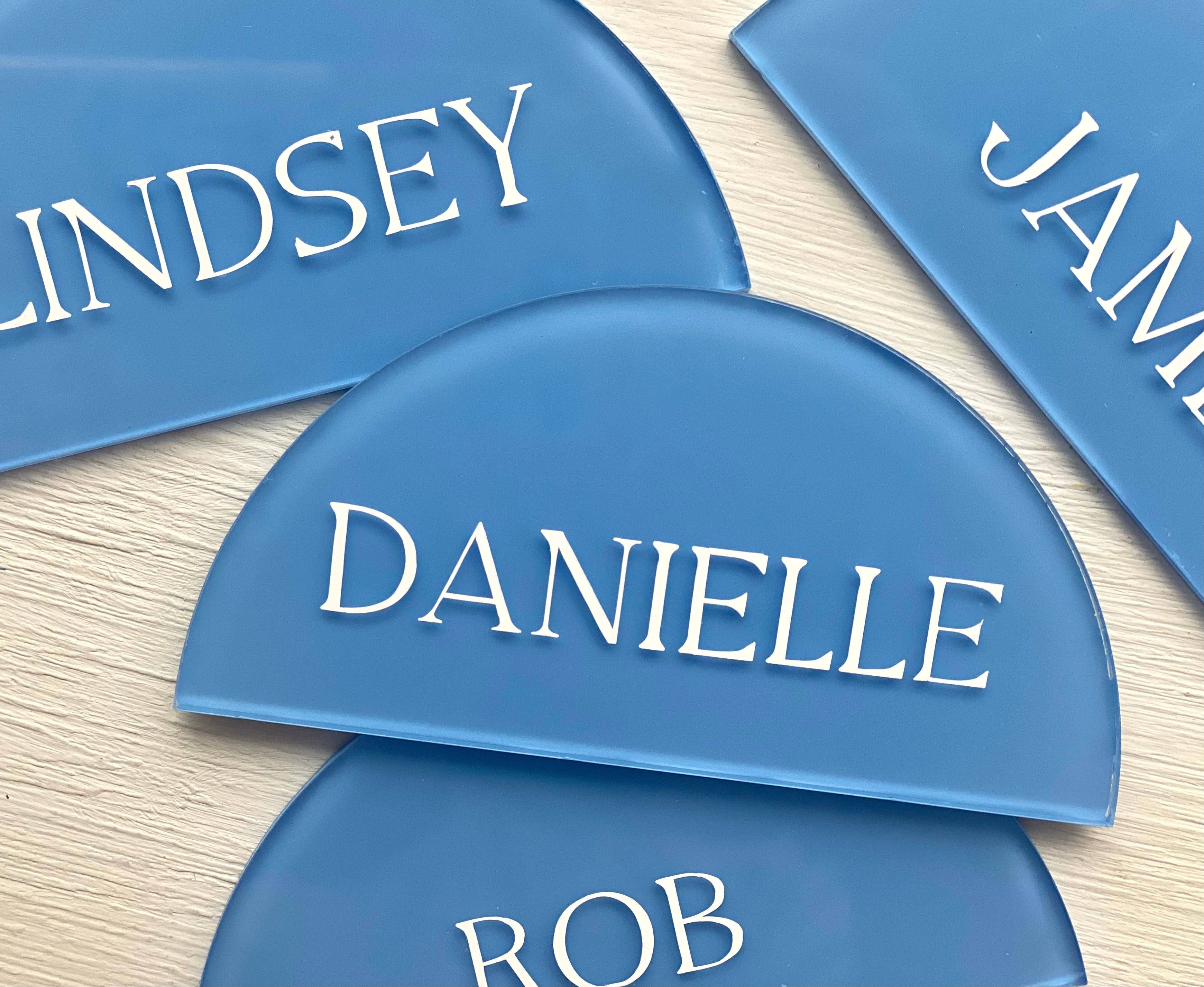 Arch Acrylic Name Cards