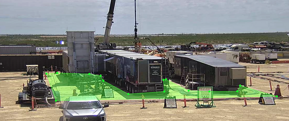 Amerus Safety & Security Example of Red Zone Camera View