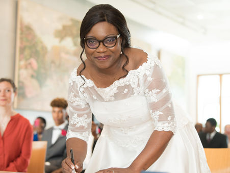 Remerciement de Jeanne, mariée le 7 avril 2018