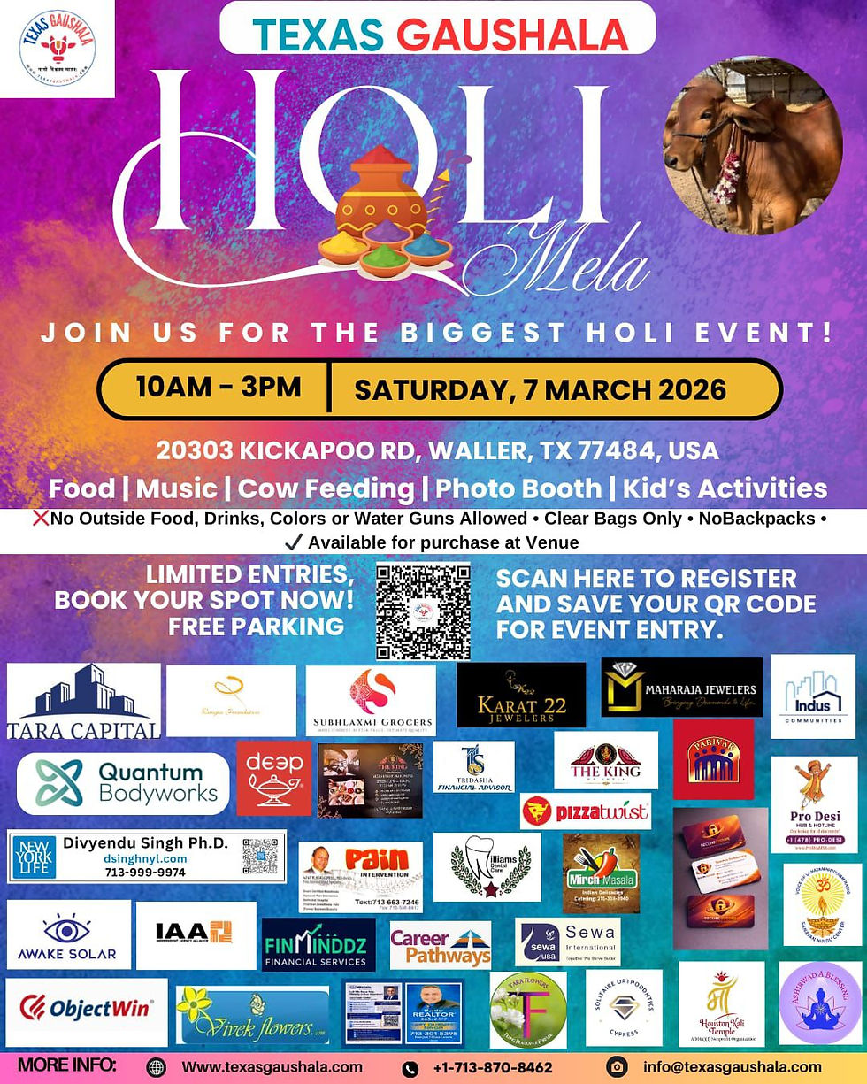 Houston Holi Mela 2026