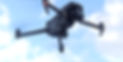 DJI Mavic 3 Enterprise with Drone Sky Hook Release and Drop device in the air on a blue sky