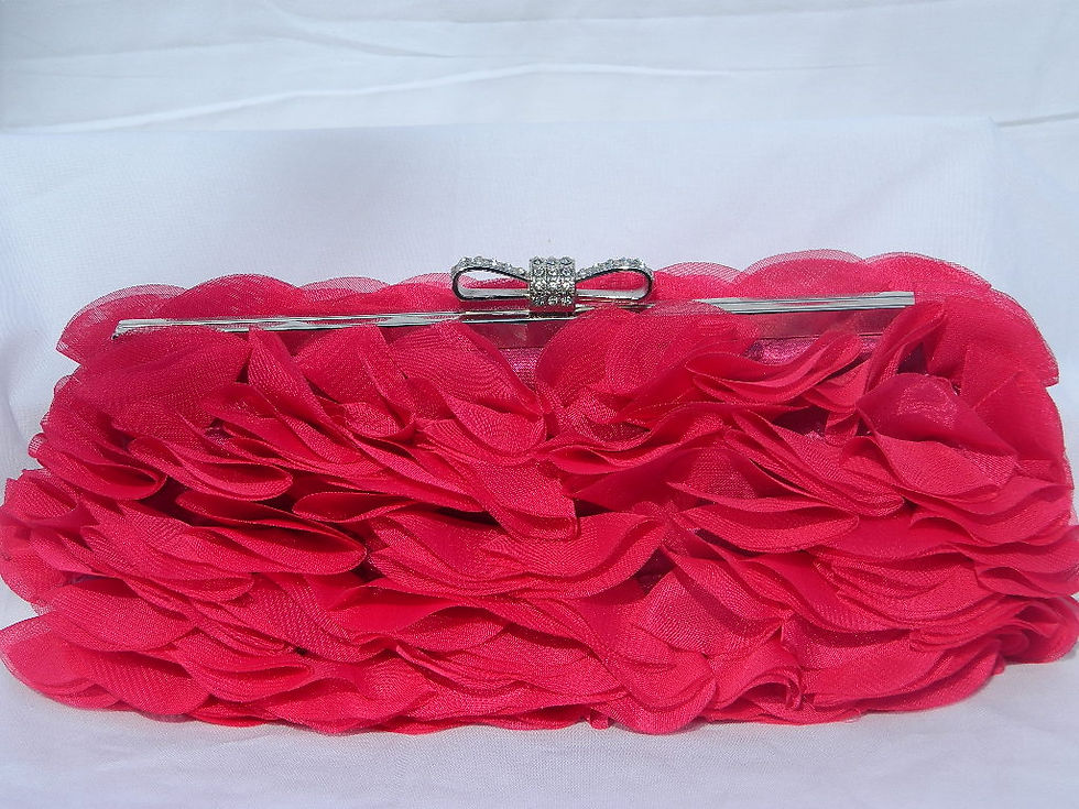Thumbnail: Satin Flower Clutch