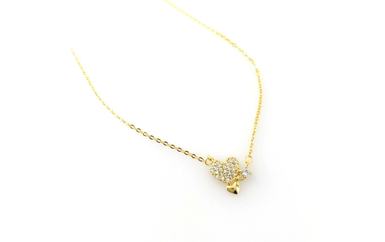 CZ Heart Necklace