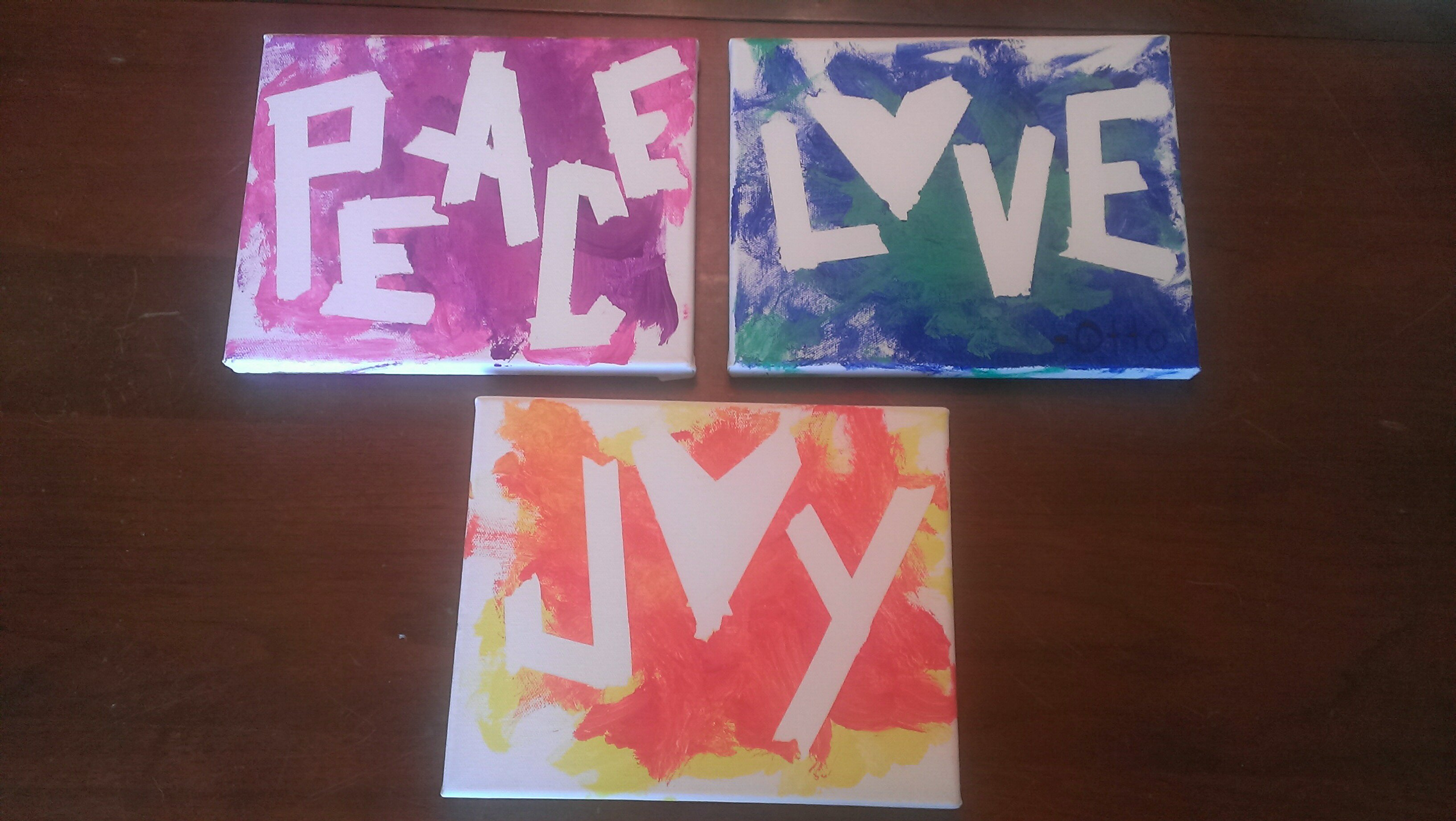 Painters Tape Painting