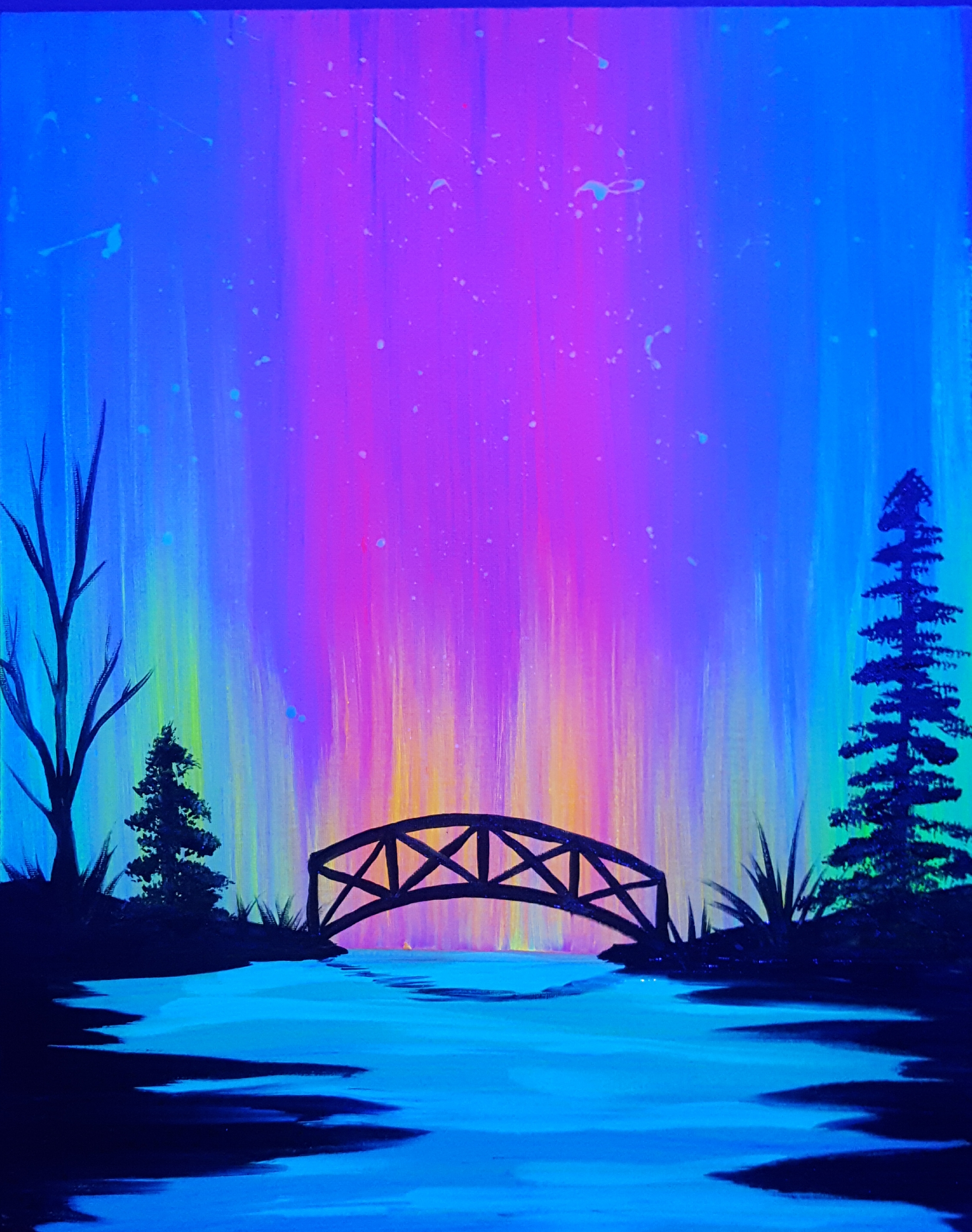 Neon Bridge (Black Light Class)