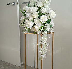 White Table Centrepiece