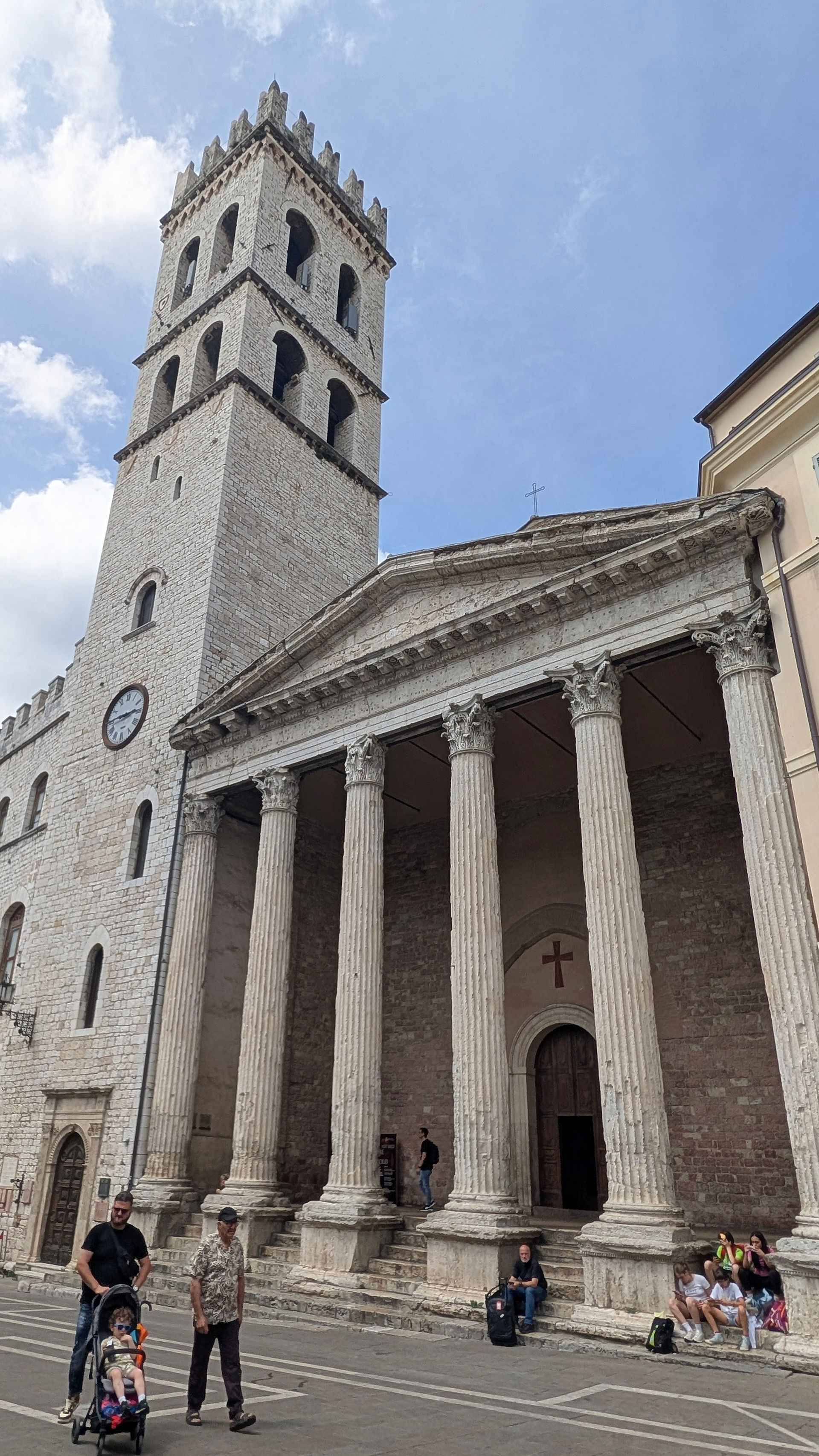 Temple of Minerva & bell tower
