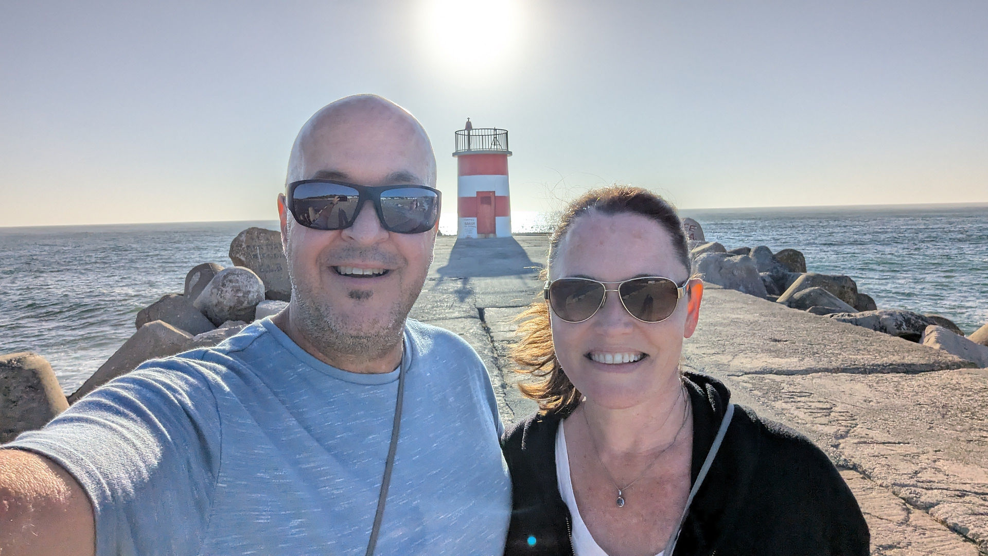 Walked to the lighthouse