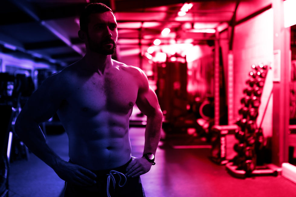 Bodybuilding- a photoshoot with Matt