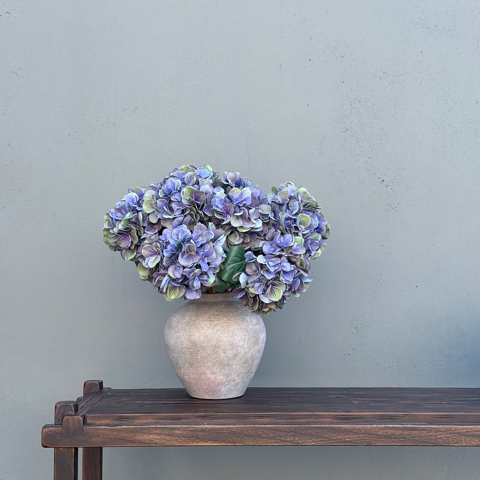 Thumbnail: LILAC & GREEN HYDRANGEA - SINGLE STEM