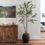 Thumbnail: 'BELLA NERA' FAUX BLACK OLIVE TREE 2.5m (WHITE, EARTH, or NO Pot)