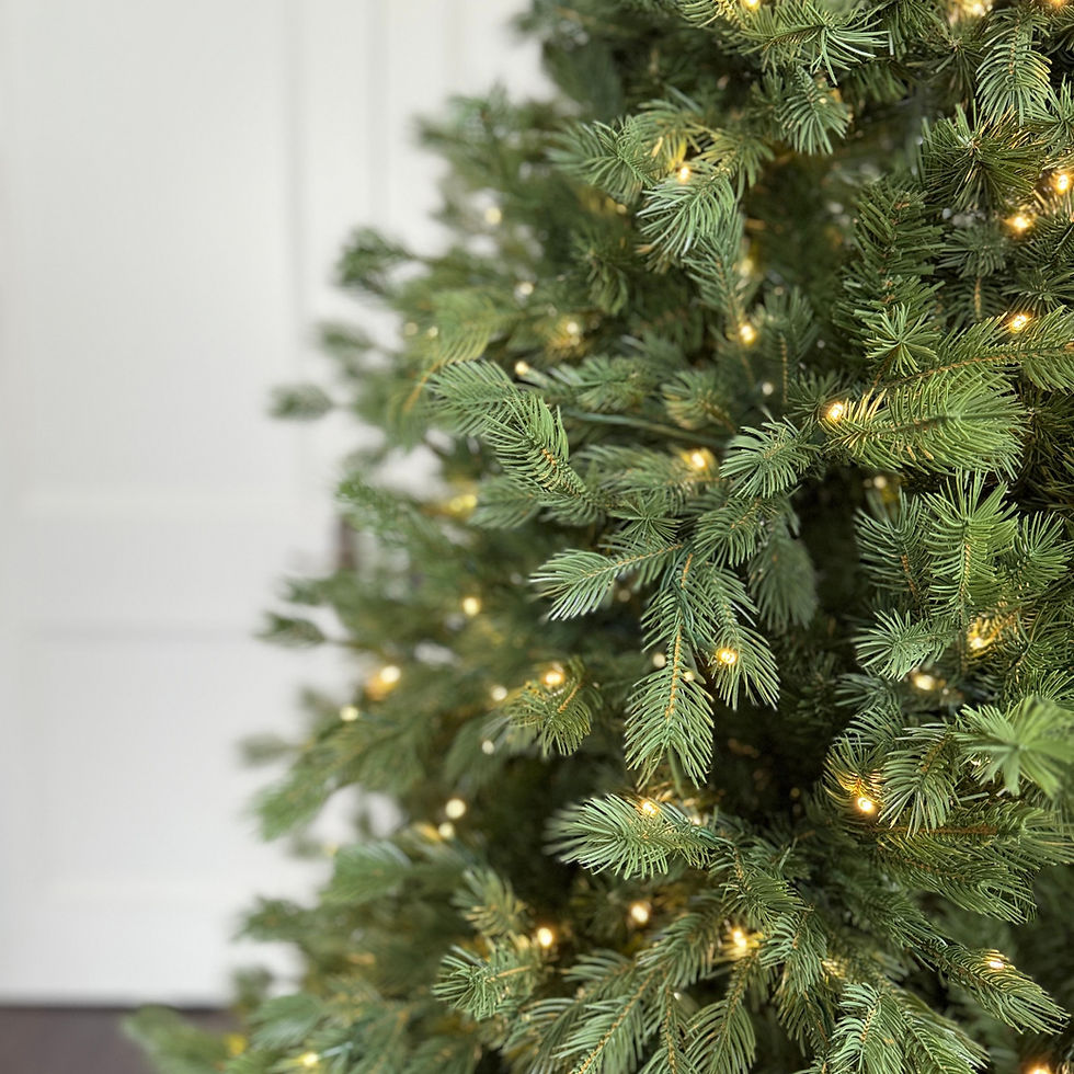 Thumbnail: 'THE PRE-LIT SPRUCE' DELUXE ARTIFICIAL CHRISTMAS TREE (LIGHTS INCLUDED) 2.1m