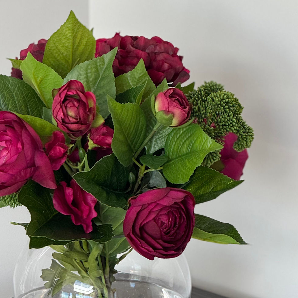 Thumbnail: 'PETAL & PLUM' FISHBOWL VASE