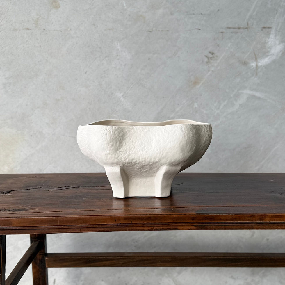 Thumbnail: CONCH BOWL (EBONY or IVORY)