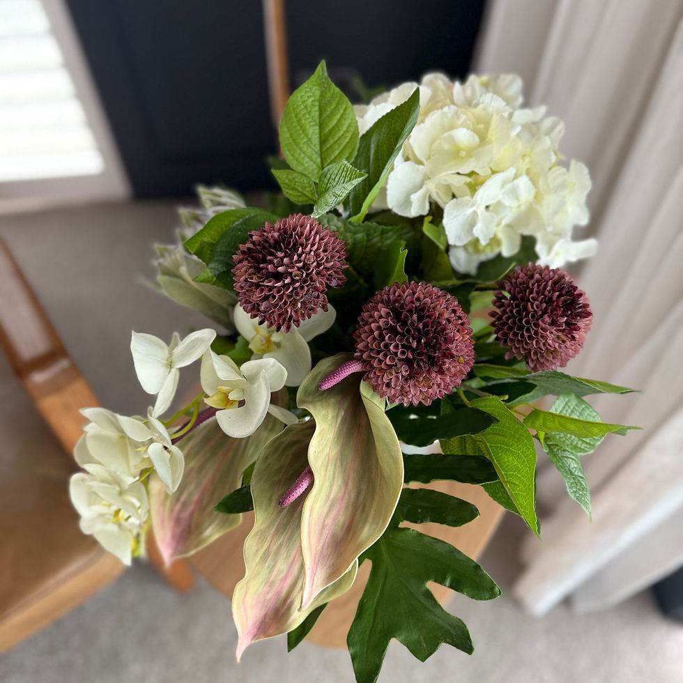 Thumbnail: 'PISTACHIO BLOOM' FISHBOWL VASE