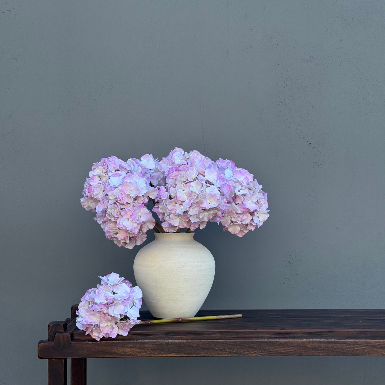 'MARSHMELLOW PINK' HYDRANGEA - SINGLE STEM