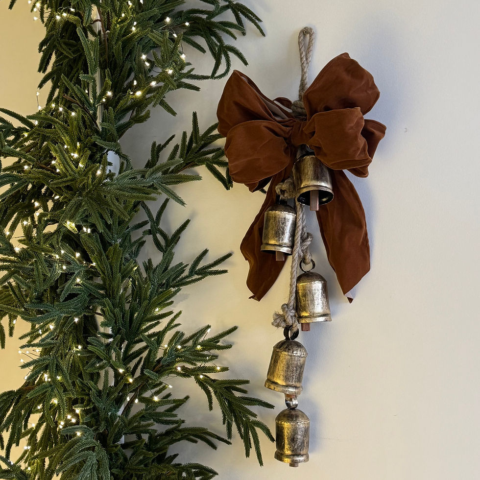 Thumbnail: XL HAND-MADE VELVET CHRISTMAS BOW (Burgundy or Gold)