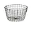 Thumbnail: FRENCH STYLE ROUND WIRE BASKET (SMALL or LARGE)