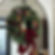 'NOBLE NOEL' CHRISTMAS WREATH & BOW