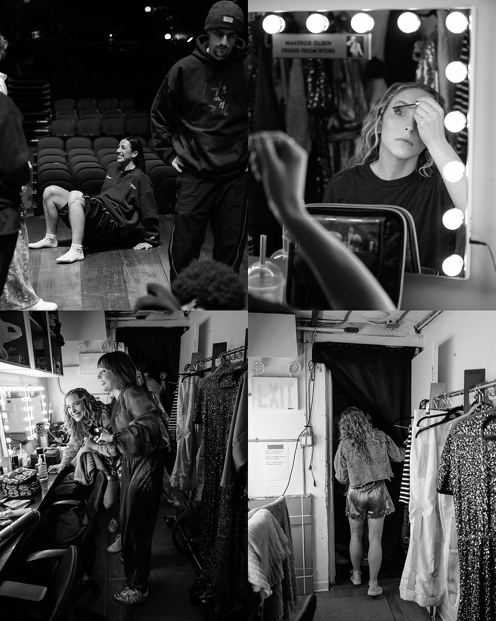 Backstage at Cost n' Mayor's "11 To Midnight"