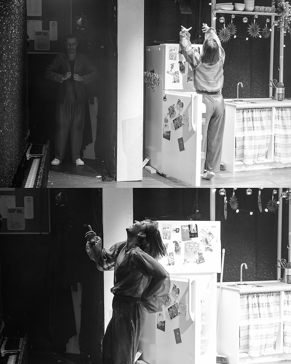 Backstage at Cost n' Mayor's "11 To Midnight"