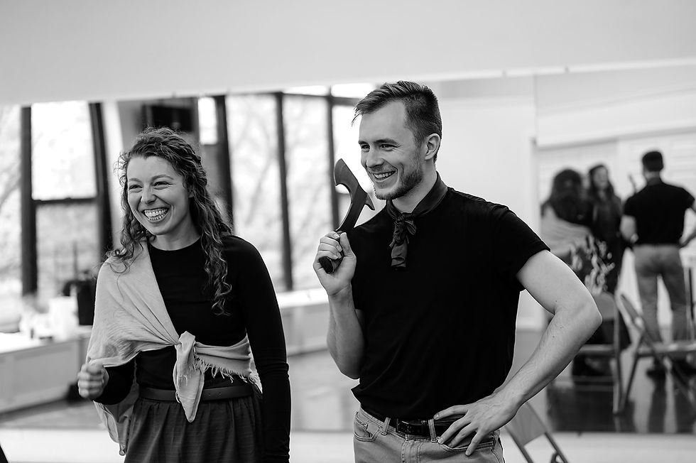 "Between In Between" rehearsal