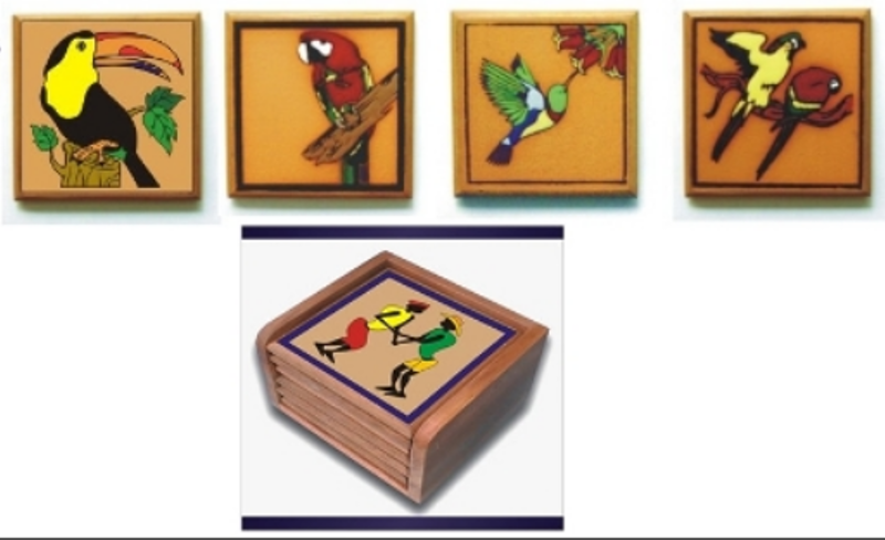 Portavasos Aves