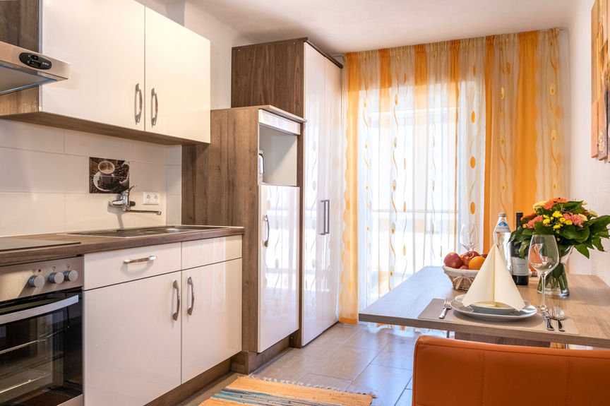 Küche Kitchen Apartments Davydov Ferienwohnung Appartement Bad Hofgastein Gastein Salzburg