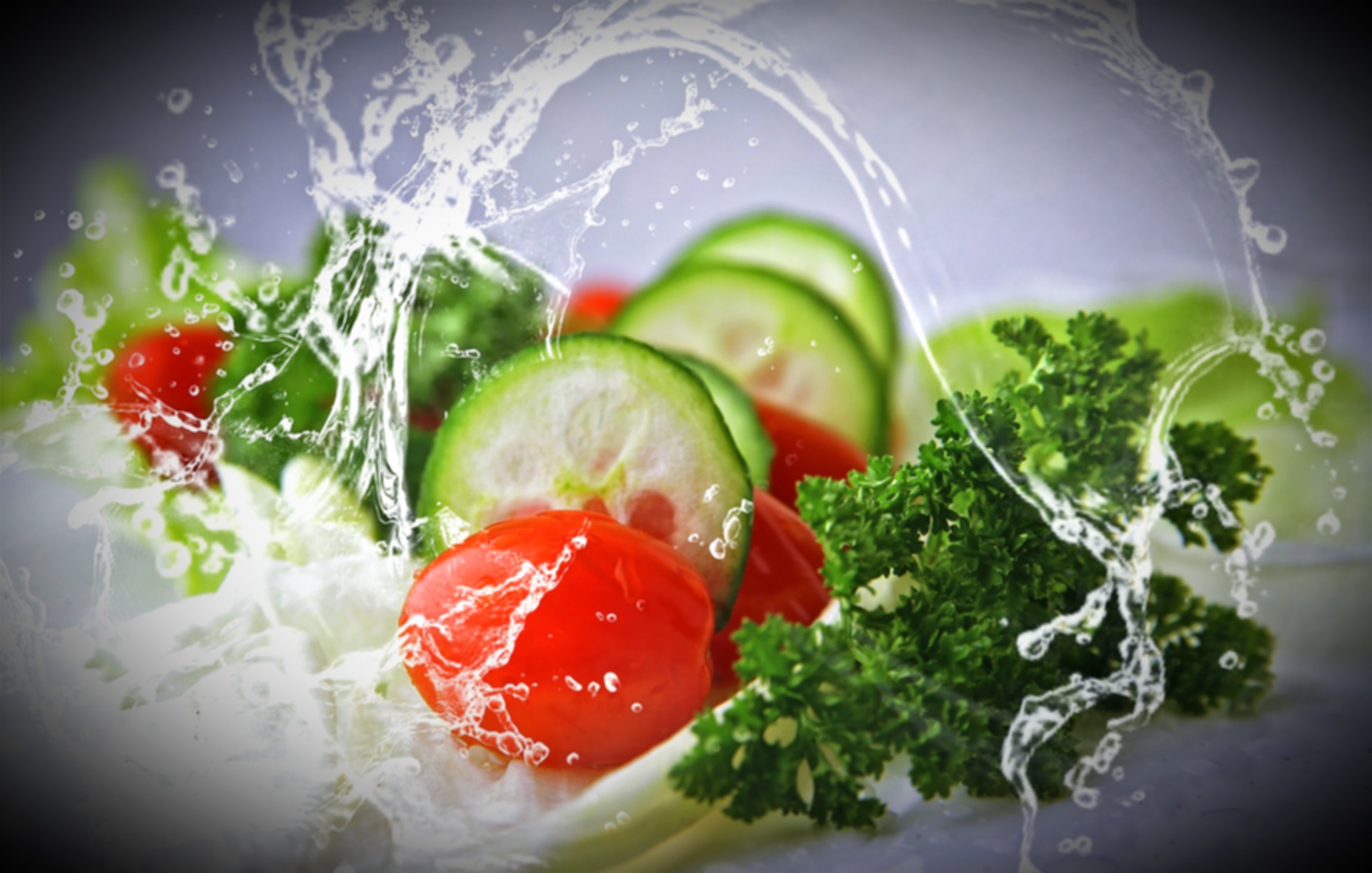 Arranged Food and Objects