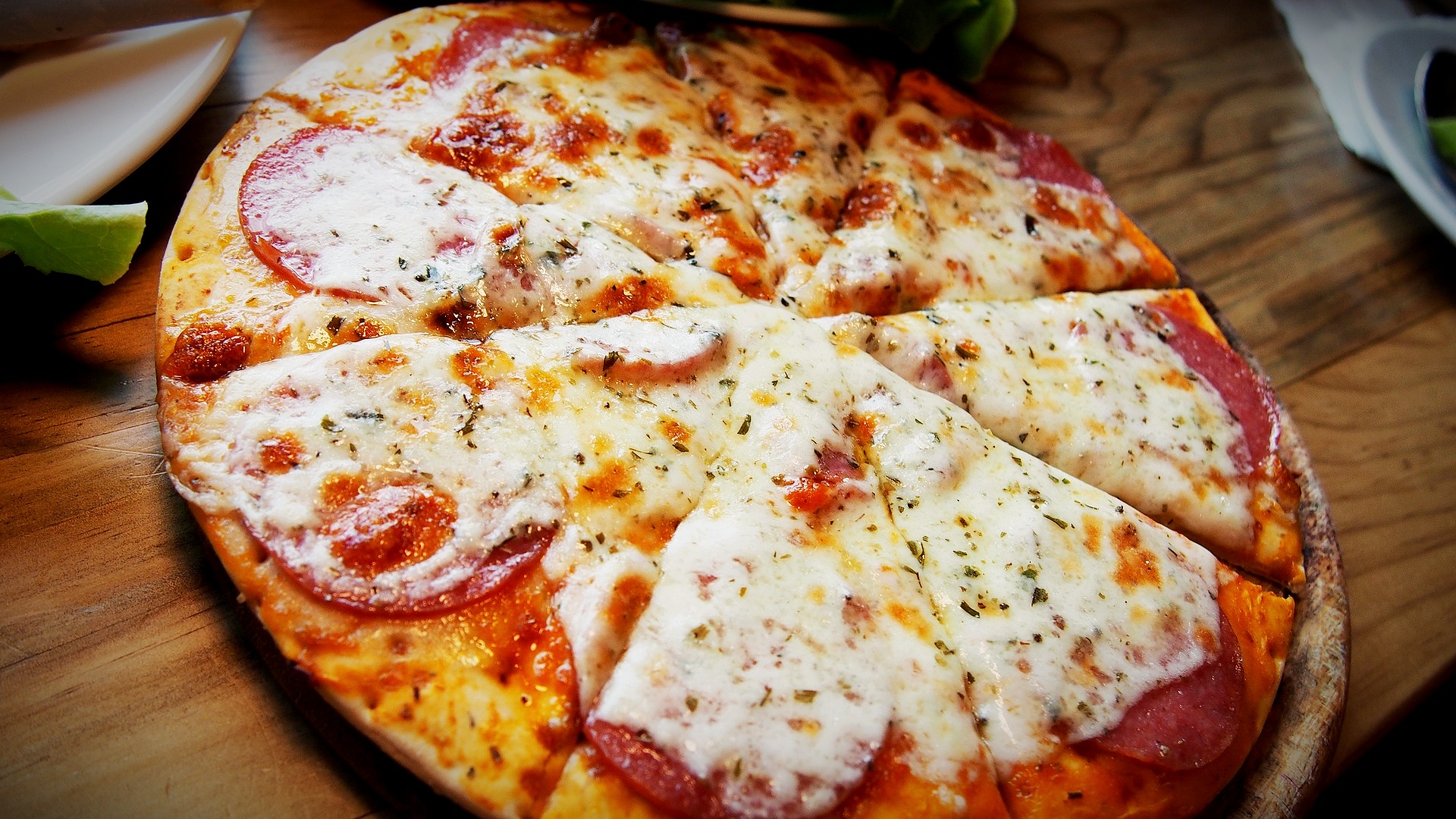 Arranged Food and Objects