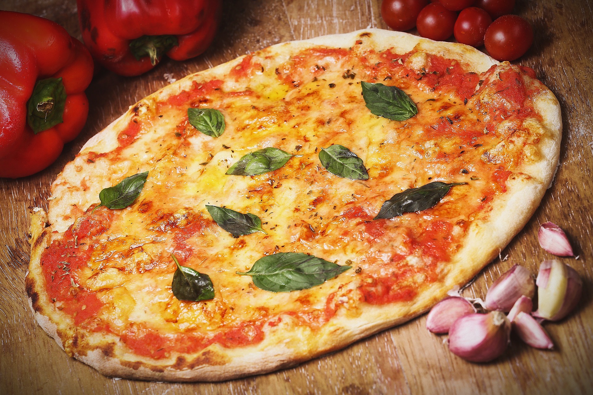 Arranged Food and Objects