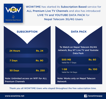 WOWTIME NT LIVE TV PACK