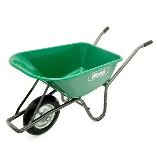 Thumbnail: Webb WEWB90 90 Litre Steel Frame Wheelbarrow
