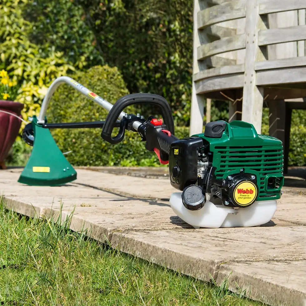 Thumbnail: Webb WELT26 26cc Petrol Curved Shaft Line Trimmer