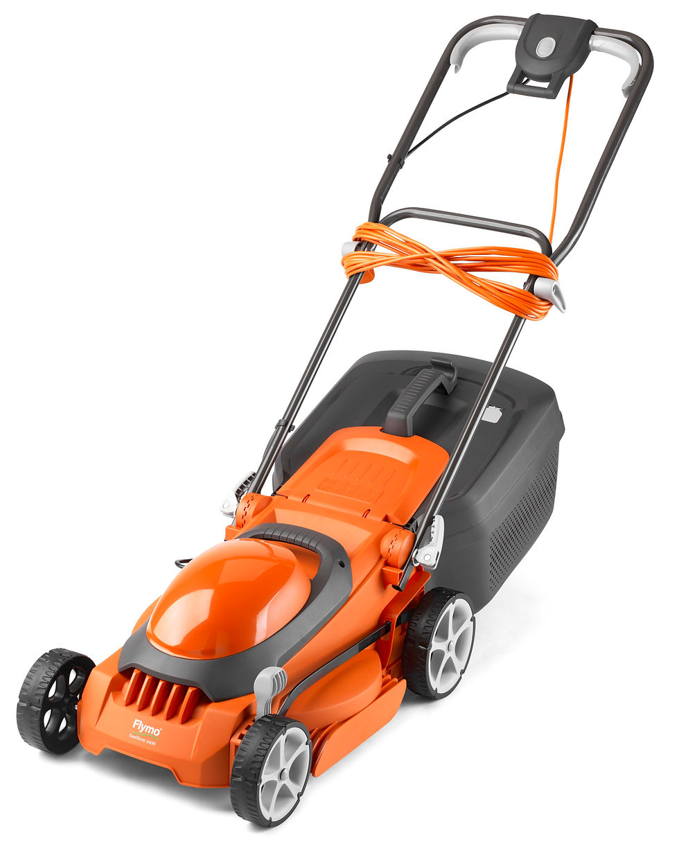 Thumbnail: Flymo EasiStore 340R Electric Rear Roller Lawn Mower