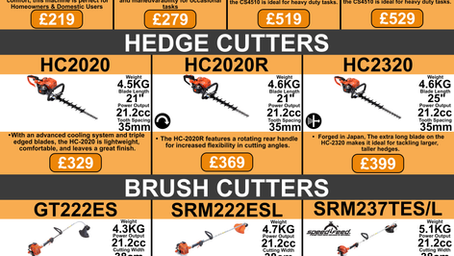 New ECHO Machinery Now In Store