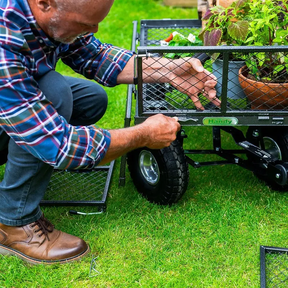 Thumbnail: The Handy THLGT 350kg Large Garden Trolley