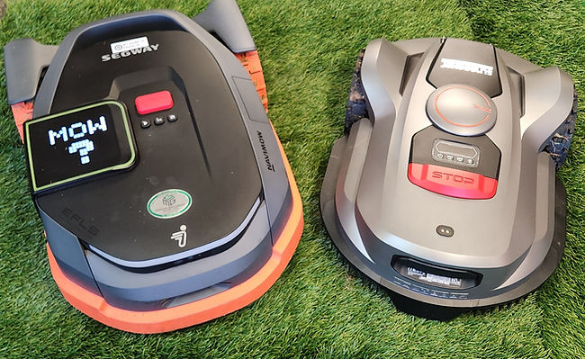 Navimow X315 and Sunseeker X7