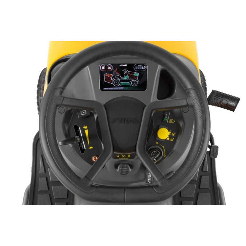 Thumbnail: Stiga 9102 WX 102cm Grass Collecting & Mulch Ride On Mower