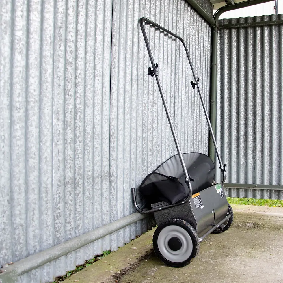 Thumbnail: The Handy THPLS 26" Push Lawn Sweeper
