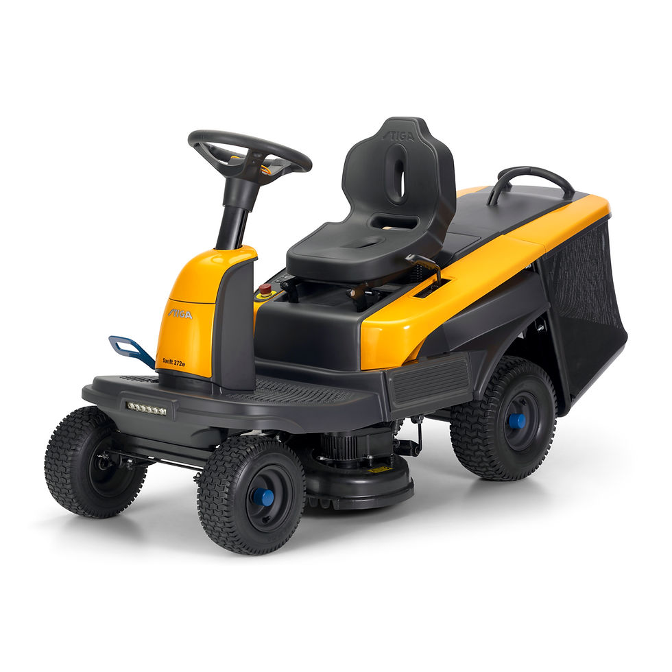 Thumbnail: Stiga Swift 372E Battery Powered Ride On Mower