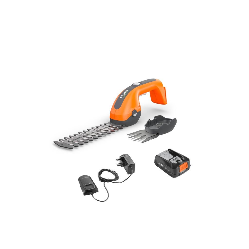 Flymo 18V SimpliShear Cordless Grass & Shrub Shears (2Ah Battery & Charger)