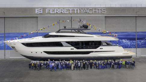 Ferretti Yachts chính thức trình làng mẫu du thuyền đầu bảng mới
