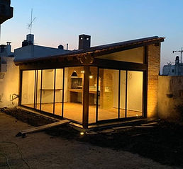 Reforma de una barbacoa