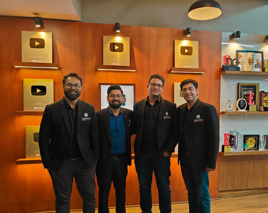 Abhishek in PW office