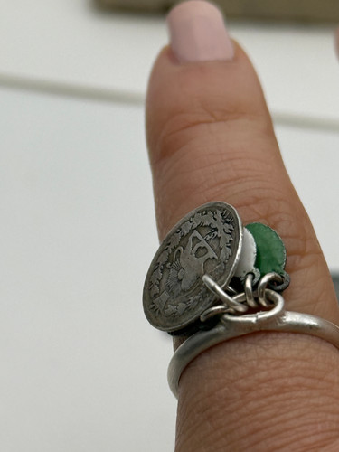 Persian coin ring | sherysjewelry